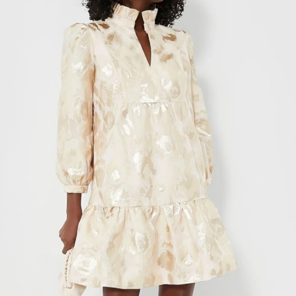 Tuckernuck Tan/Cream Coupe Palmerston Mini Dress Numerous Sizes